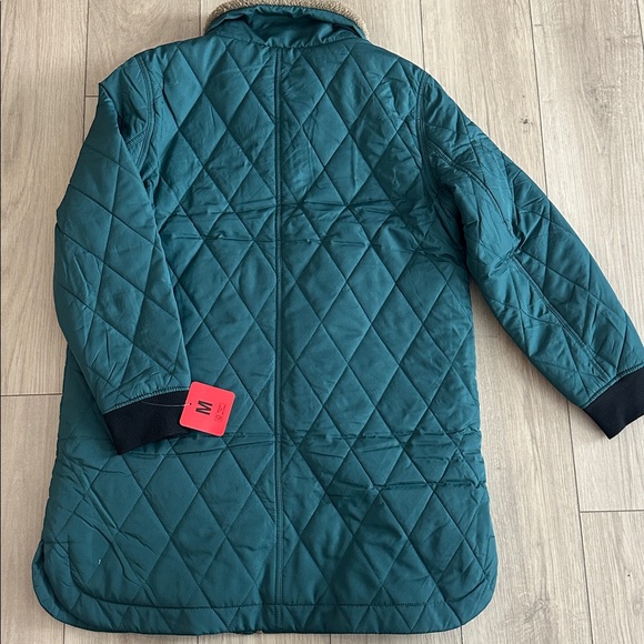 NWT Original Weatherproof Vintage Women’s Quilted Coat Jacket Size M Color Green - Picture 8 of 8